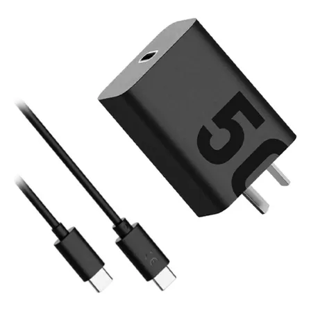 Cargador 50w Para Motorola Turbo Cable Tipo C Carga Rápida