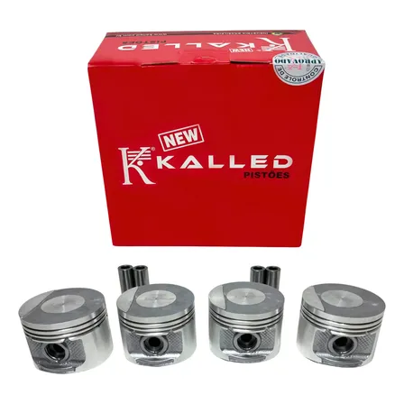 Jogo Pistões Std Gol Saveiro 1.6 8v Ap Flex 2006 A 2008