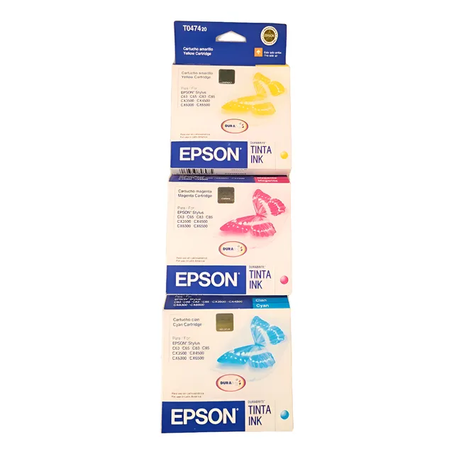 Combo 3 Tintas Epson T0472 /73/74 Originales New!
