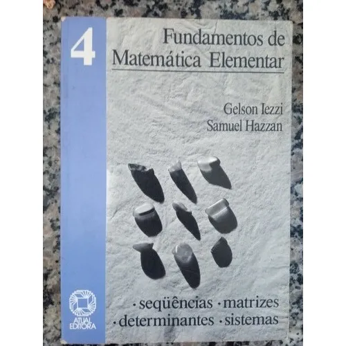 Livro Fundamentos De Matemática Elementar