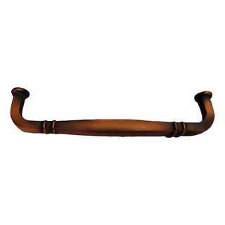 Puxador Grenade 128mm Cobre Velho Fosco Torralba Puxador Grenade 128mm Cobre Velho Fosco Torralba