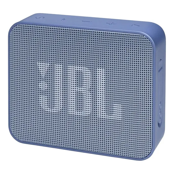 Bocina JBL JBL Go Essential Go Essential JBL-GOESBLK portátil con bluetooth waterproof azul acero