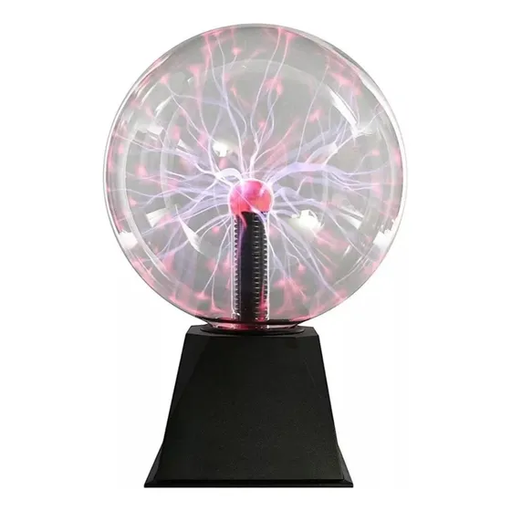 Lampara Esfera Tesla De Plasma Sensible Al Tacto Decoracion