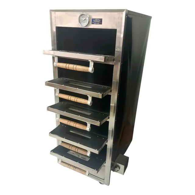 Horno Para Panadería Industrial A Gas  4 Cámaras 4 Bandejas