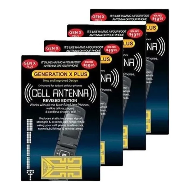4 Antena Celular Amplificador Señal Booster iPhone Android