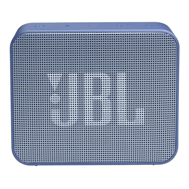 Parlante JBL Go Essential portátil con bluetooth waterproof azul