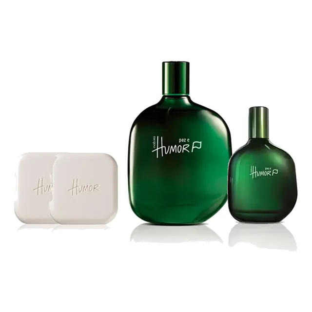 Paz Y Humor Fragancia De Hombre Con Mini Y 2 Jabones Natura