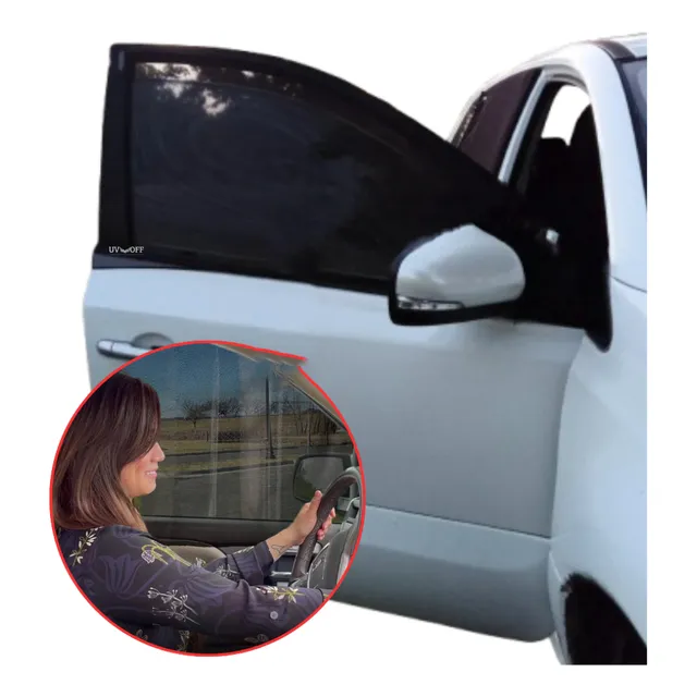 2 Fundas Delanteras Uv-off D50 Premium Conducir Sin Sol