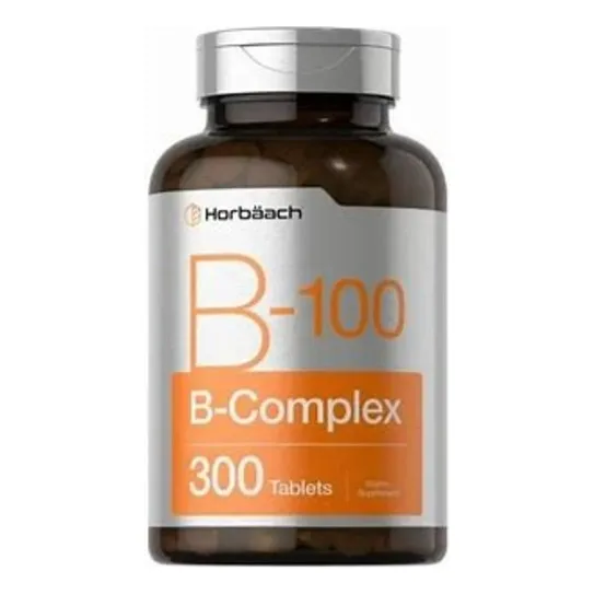 Complejo B B100 B-100 Horbaach 300 Tabletas Traída Usa