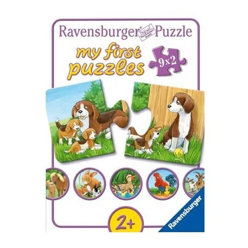 Rompecabezas Mi Primer Puzzle 9x2 Piezas De La Granja