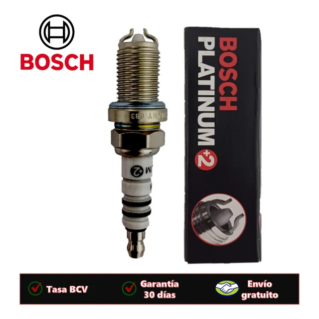  Bujias Bosch Platinum Doble Electrodo Aveo Corsa Optra Lara