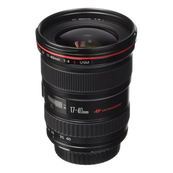 Lente De Câmera Canon Ef 17-40mm F/4l Usm Ultra Grande Angul