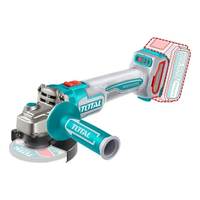 Amoladora Angular  Inalambrica + Bateria 4 Amp Total