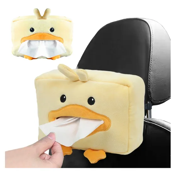 Caja De Pañuelos De Coche Animales De Peluche Servilleta