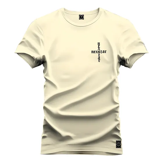 Camiseta Plus Size 100% Algodão Nexstar Racional Peito
