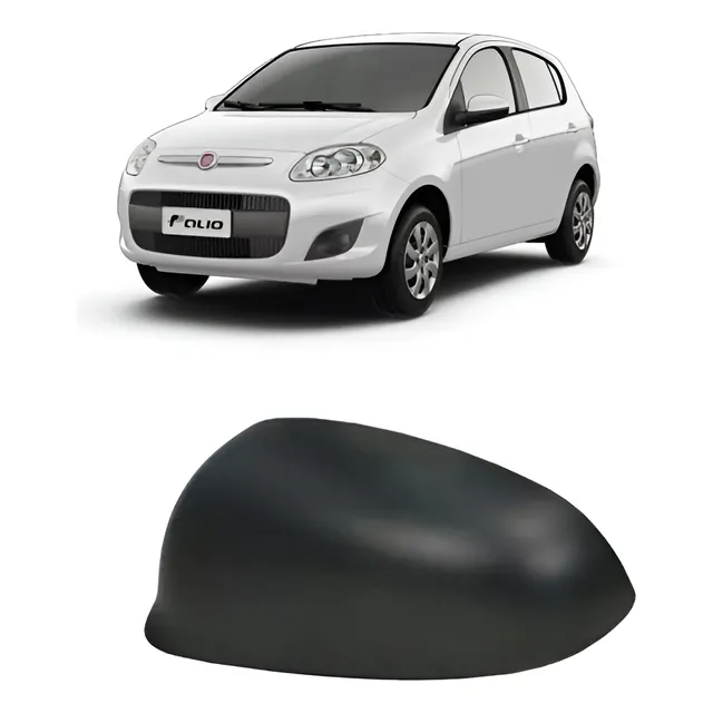Capa Preta Original Retrovisor Novo Palio G5 2012 2013 2014