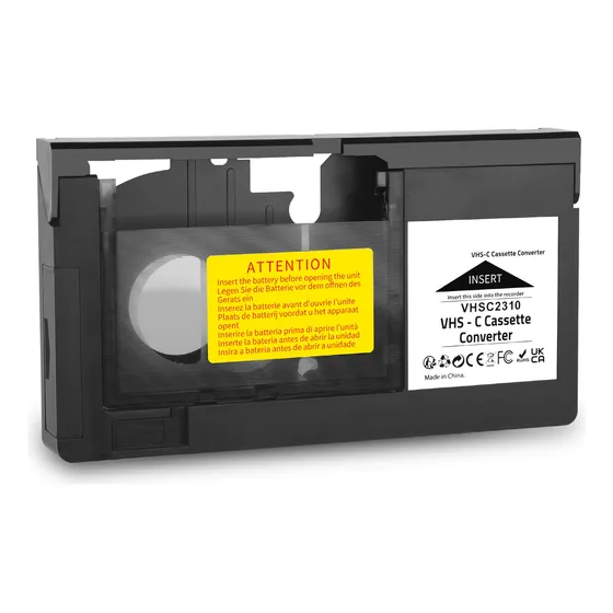 Adaptador De Cassete M Vhs-c Para Câmeras De Vídeo Vhs-c Svh