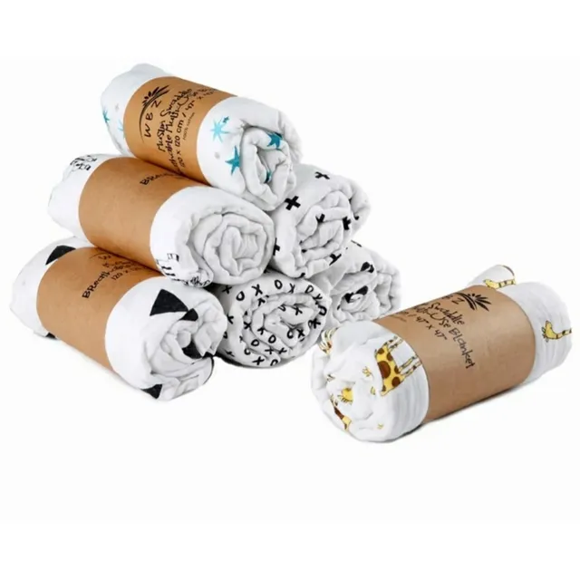 4 Sábana Muselina Para Bebes 100% Algodón 