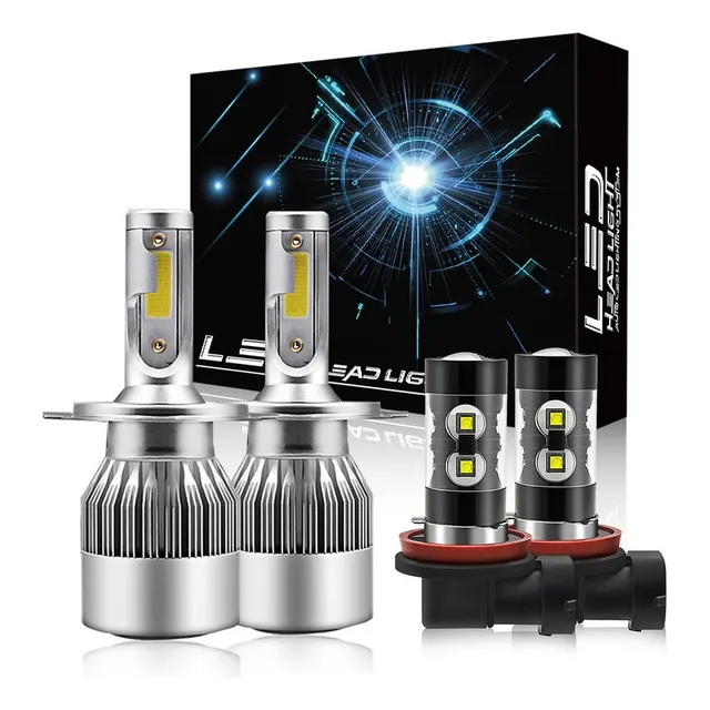 Qr1 Kit De Faros Delanteros Led Para Chevrolet Beat