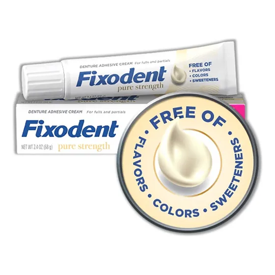Crema Adhesiva Fixodent Plus Scope 68gr Pegamento Dental