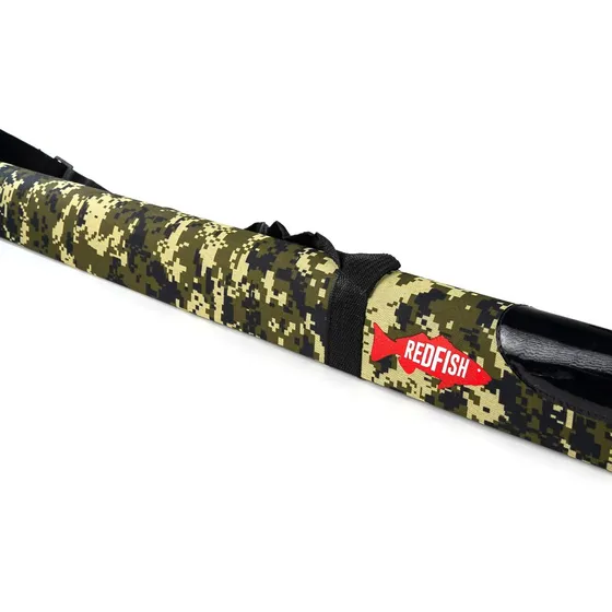 Funda Para Cañas Semi Rigida 1,20 Mt Redfish Con Correa