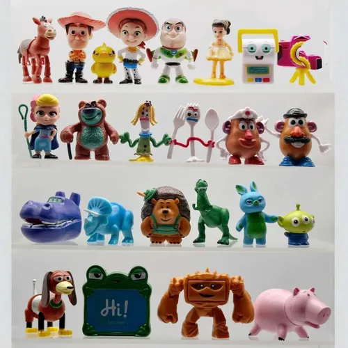 新品TOPTOY Toy Story 5 Secret Pixar Figure Toptoy Toy Story 5 Friends Forever Buzz Random Box Figure