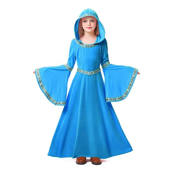 Disfraz De Princesa Medieval Jelysun Para Niños Y Niñas, Dis