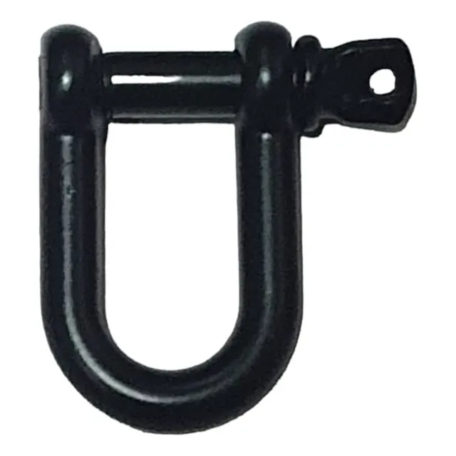 Grillete De Metal Hebillas  -  Paracord Buckles  -  Negro