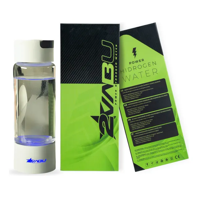 Botella Agua Alcalina Hidrogenada Generador Molecular Sport