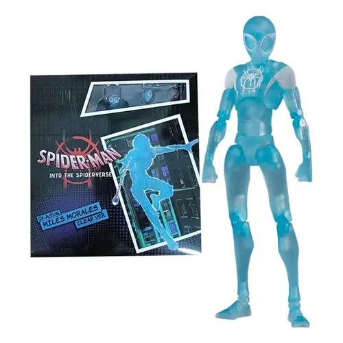アメコミ MAFEX SPIDER-MAN (Miles Morales) No. 107 Figura De Acción Mafex 107 Spiderman Miles Morales, Modelo D