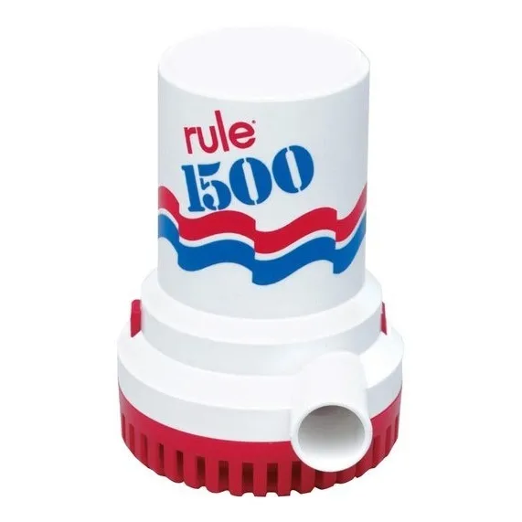 Bomba De Achique Rule 1500 Gph Lanchas Yates Veleros