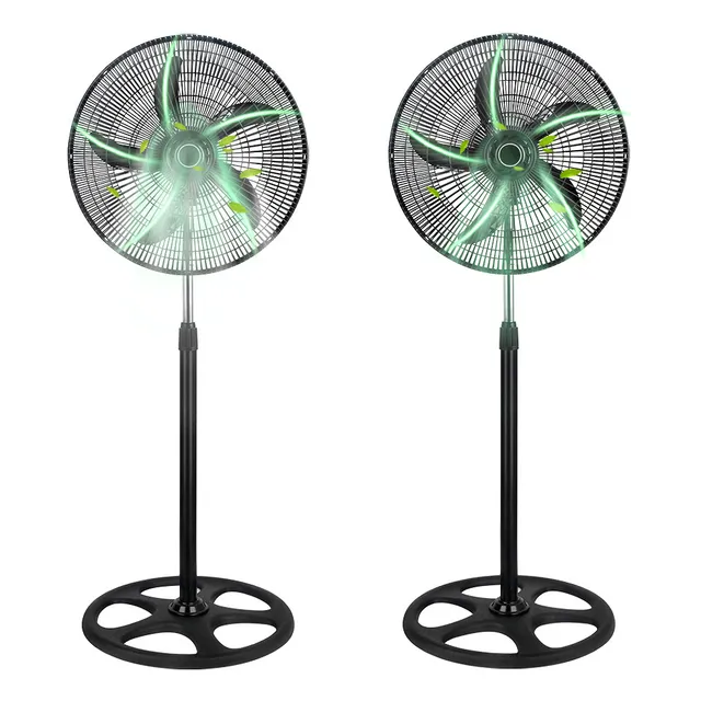 2 Pzs Ventilador De Piso, Ventilador Pedestal 18 Pulgadas, Ventilador 3 Velocidades, Ventilador Silencioso, Ventilador Bajo Consumo, Ventilador Para Casa, Ventilador 110v,50w