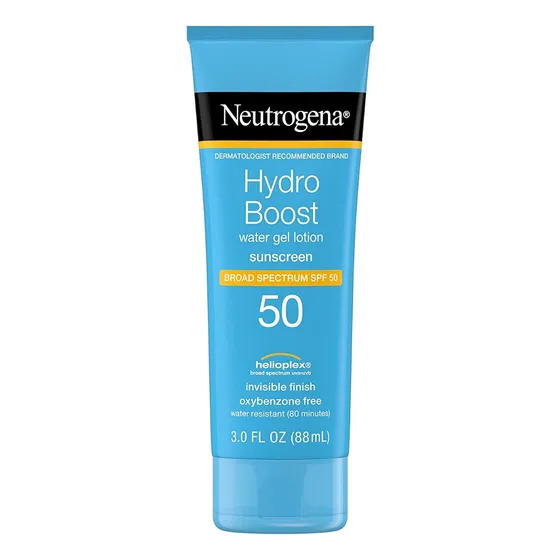 Neutrógena Bloqueador Protector Solar Hydro Boost 50 SPF Textura en Gel - Apto Pieles Grasas 88ml