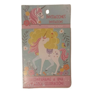 48 Invitaciones Unicornio Acompañame A Una Mágica Celebració 48 Invitaciones Unicornio Acompañame A Una Mágica Celebració
