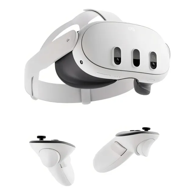 Meta Oculus Quest 3 lentes de realidad virtual blancos 512GB