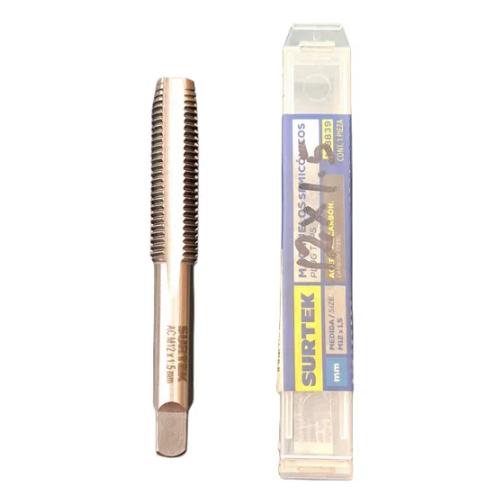 Macho 12mm Paso 1.5 - 1 Pieza - Surtek - Abrir Rosca