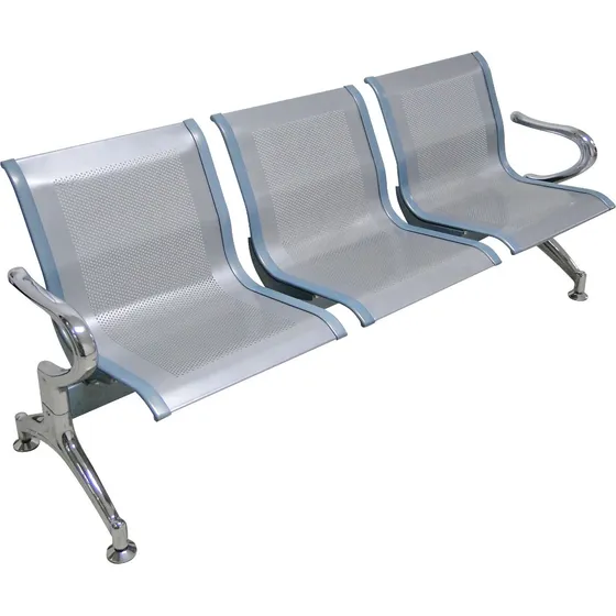 Silla Tándem Torino 3puestos Metálico Disponibles Ya Caracas