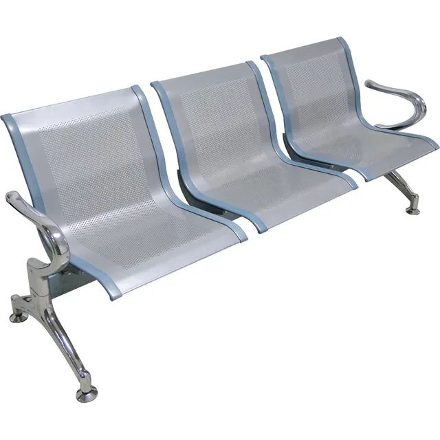 Silla Tándem Torino 3puestos Metálico Disponibles Ya Caracas