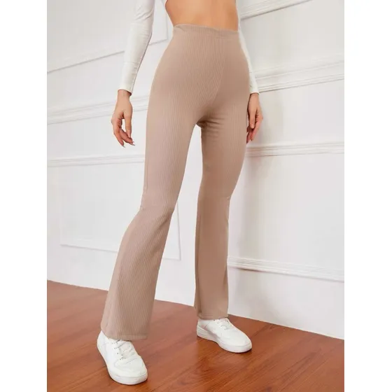 Pantalones De Dama De Vestir Bota Ancha Importado