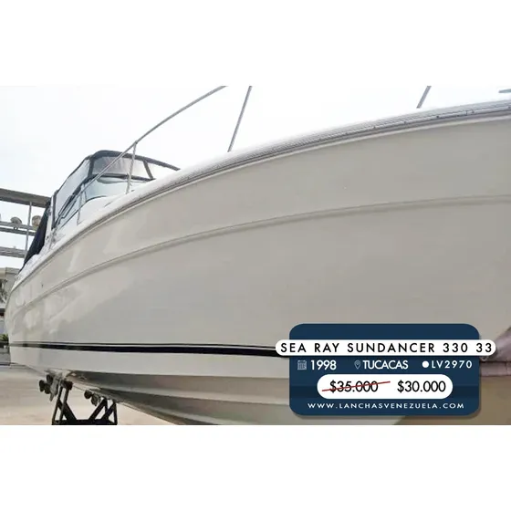 Lancha Sea Ray Sundancer 330 33 Lv2970