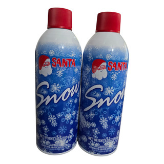 Par Nieve Artificial Aerosol Spray Santa Snow Arbol Navidad Par Nieve Artificial Aerosol Spray Santa Snow Arbol Navidad
