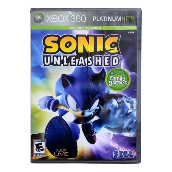 Sonic: Unleashed  Standard Edition Sega Xbox 360 Físico