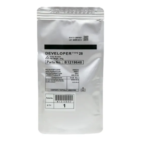 Revelador Ricoh Type 28 345gr 1015 1018 1027 1032 3025 3352