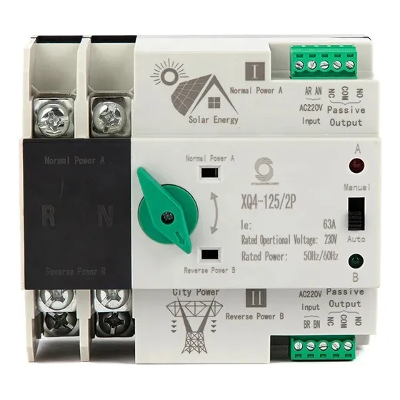 Chave De Transferência Automática 63a 2p 230v Pv Xlq4