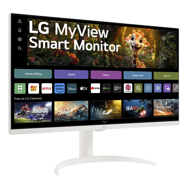 Monitor LG Smart 4k Uhd Con Webos Y Usb Type-c Color Negro 110V
