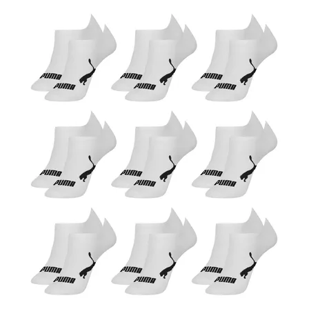 Kit 9 Pares Meias Puma Soquete Cano Curto Sapatilha Original