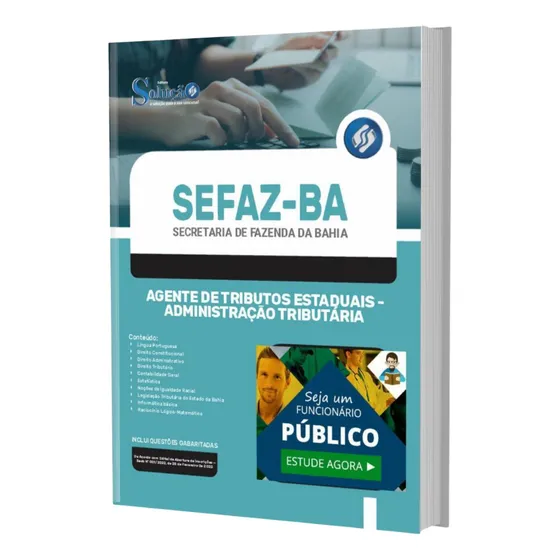 Apostila Sefaz Ba Agente Tributos 2022 - Adm. Tributária