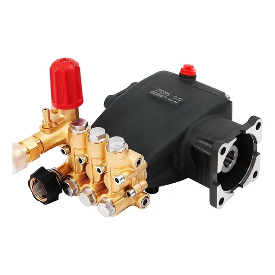 Vevor Bomba De Lavado A Presión Triple Horizontal Eje De 3/4