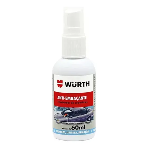 Liquido Antiempañante Para Vidrios Y Espejos 60 Ml Wurth