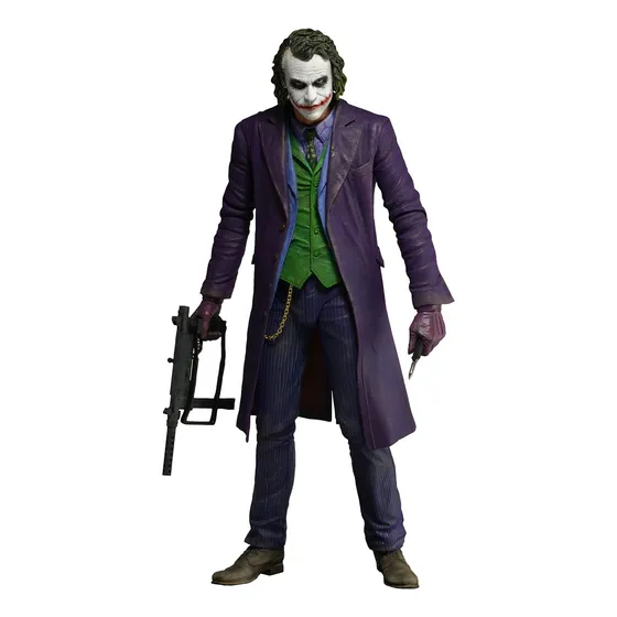Neca - Figura De Acción The Dark Knight - The Joker (Heath Ledger) Escala 1/4 - 45 Cm